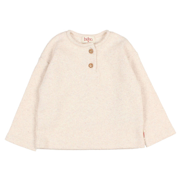Buho BB Soft Rib T-Shirt Natural