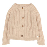 Buho BB Rib Knit Cardigan Natural