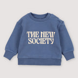 The New Society Artic Baby Sweater Blue Steel