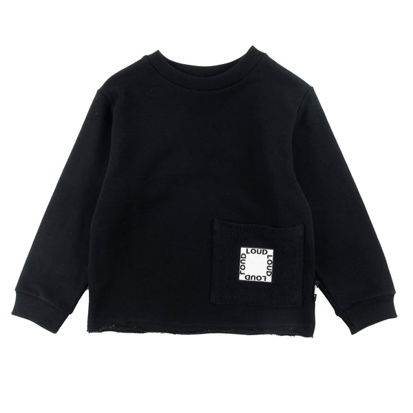 Loud Apparel Feel Sweater Box Black