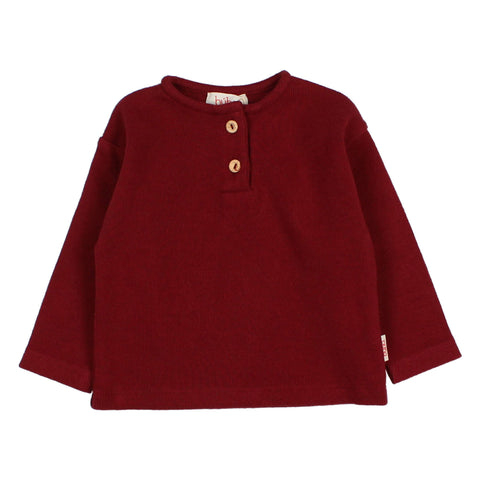 Buho BB Soft Rib T-Shirt Pomegranate by Búho Barcelona