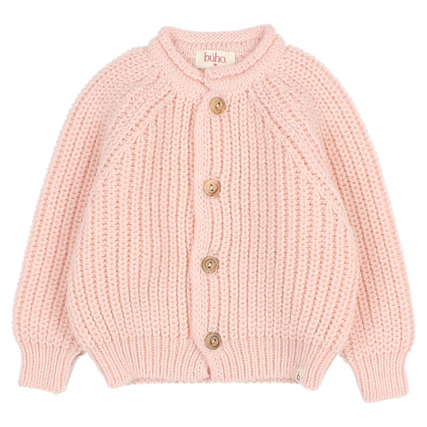 Buho BB Soft Knit Cardigan Rose