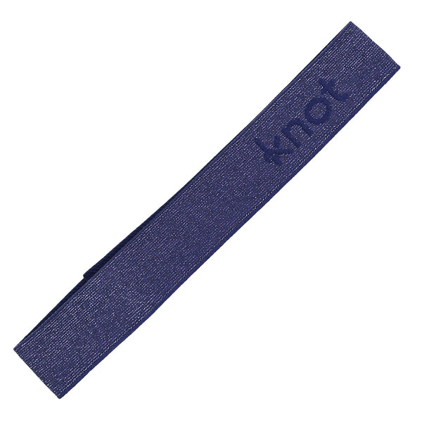 Knot Hairbands Playband // Metallic Edition // Navy