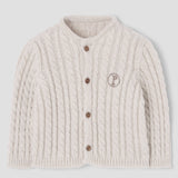 Popelin knitted jacket off-white || 57.1