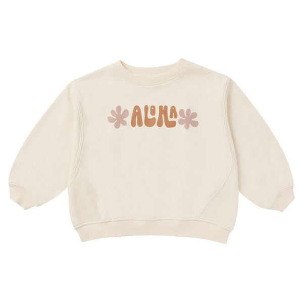 RYLEE & CRU OVERSIZED SWEATSHIRT || ALOHA