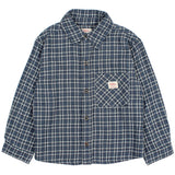 Buho Tartan Shirt Navy by Búho Barcelona
