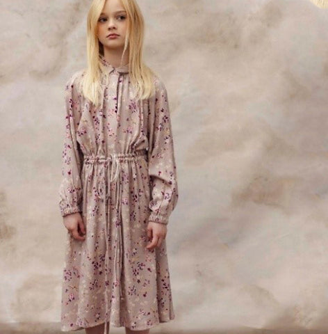 Unlabel Wild Dress Pink Flowers Print