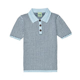 Fub Polo Shirt Light Blue/Dark Navy