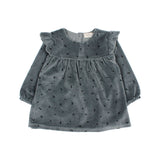 Buho BB Velvet Cuore Dress Elephant