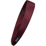 Knot Hairbands Satin Headband // Burgundy