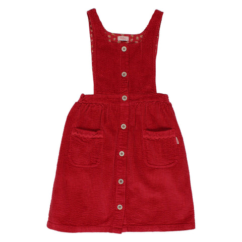Buho Corduroy Dress Cherry by Búho Barcelona