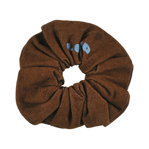 Loud Apparel Hair Scrunch Choco, Polkadot