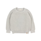 Buho Soft Knit Jumper Light Grey