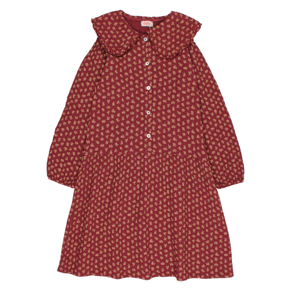 Buho Cottage Maxi Dress Pomegranate by Búho Barcelona
