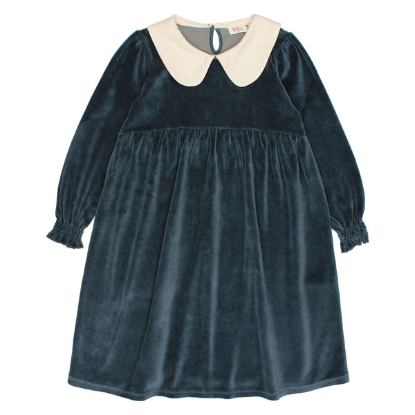 Buho Velvet Dress Whale by Búho Barcelona