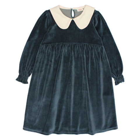 Buho Velvet Dress Whale by Búho Barcelona