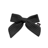 Knot Hairbands Sweater Clip // Black