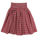 Buho Tartan Skirt Pomegranate by Búho Barcelona