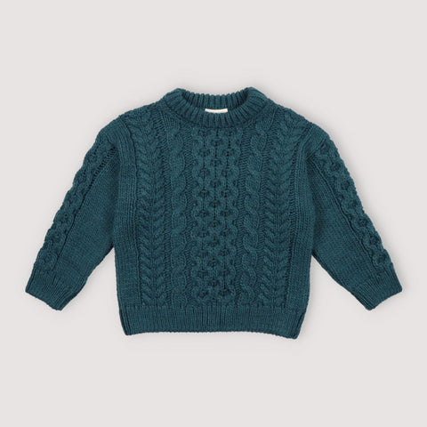 The New Society Verbier Jumper Retro Green