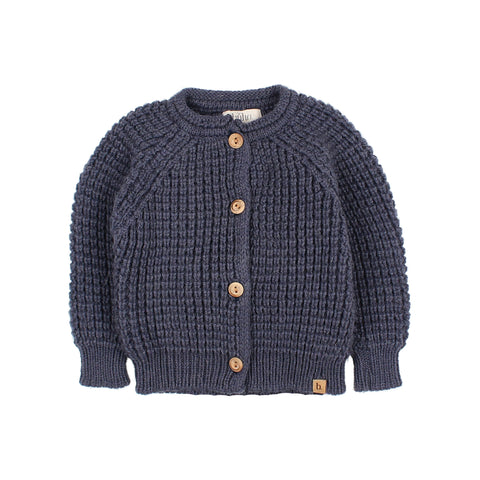 Buho BB Soft Knit Cardigan Navy