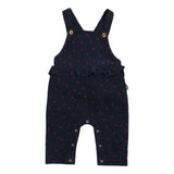 Buho BB Mini Cuore Dungaree Navy by Búho Barcelona
