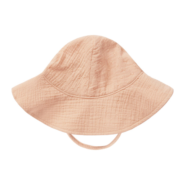 RYLEE & CRU FLOPPY SUN HAT || APRICOT