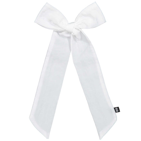 Knot Hairbands Matte Luxe Bow // White