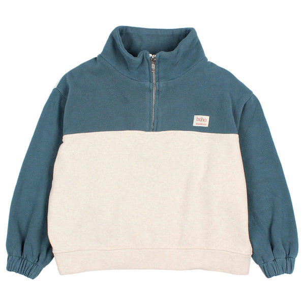 Buho Soft Zip Sweatshirt Harbour by Búho Barcelona