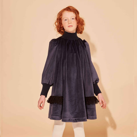 The Middle Daughter The Inside Scoop Navy Dress