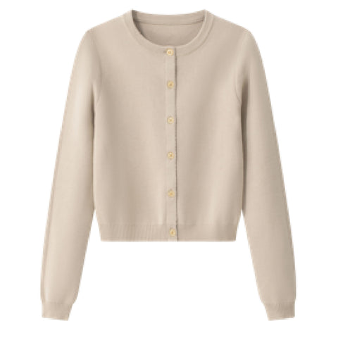 Coco Blanc Teen Cardigan Tan