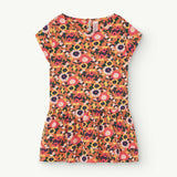 The Animals Observatory Hummingbird Kids Dress Orange