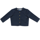 Coco Blanc Cropped Blazer Navy