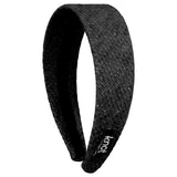 Knot Hairbands Metallic Headband // Black