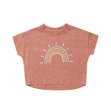 RYLEE & CRU BOXY TEE || RAINBOW