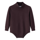 Coco Blanc Knit Mockneck Burgundy