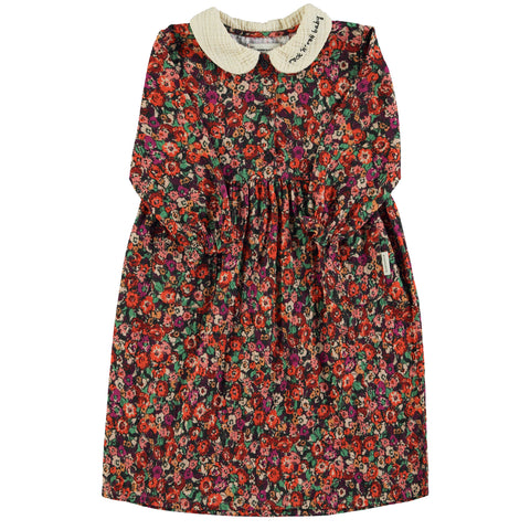 Piupiuchick Knee-Lenght Dress | Multicolor Flowers