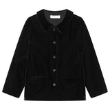 Coco Blanc Black Velvet Suit Black