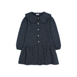Buho Cottage Maxi Dress Navy