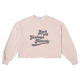 Tocoto Vintage Sweatshirt Girl " Love My Vintage Family"