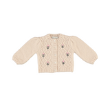 Bebe Organic Rosine Cardigan Shell Pink