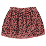 Piupiuchick Short Skirt Pink Animal Print