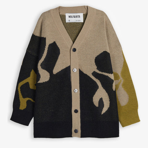 Wolf & Rita Boy Cardigan Samuel Knit Tulpan
