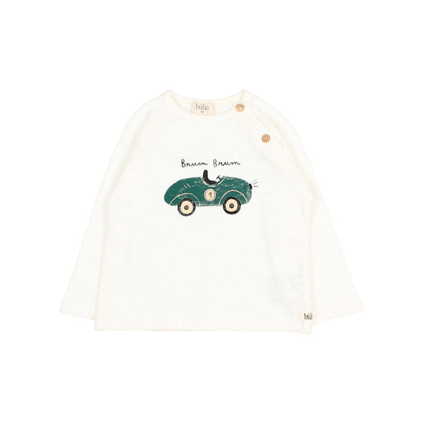 Buho BB Car T-Shirt Ecru