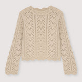 The New Society Lila Jumper Moonlight White