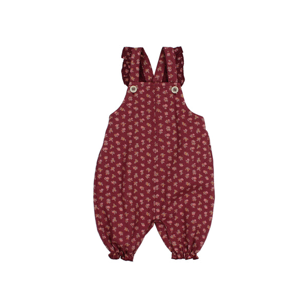 Buho BB Cottage Dungaree Pomegranate