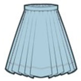 The Middle Daughter In A Roundabout Way Blue Moon Skirt