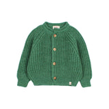 Buho BB Soft Knit Cardigan Forest Green