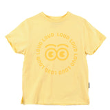 Loud Apparel Profumo T-Shirt Relaxed Fit Yellow/Spectra Print