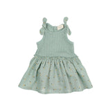 Buho BB Sweet Pears Combi Dress Sage Green