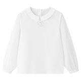 Coco Blanc White Peter Pan Shirt